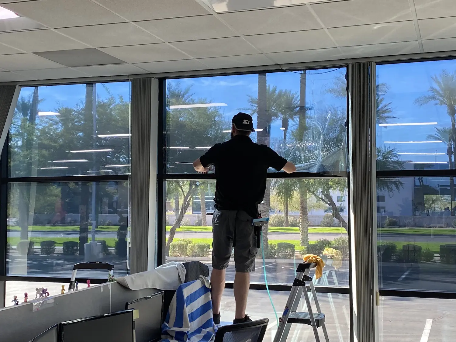 Commercial-Solar-Film-Top-Install-in-az